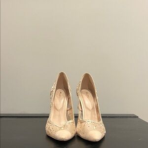 Aldo Elegant Beige Heels